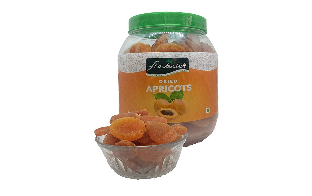 Flavourlite Dried Apricots    Plastic Jar  250 grams
